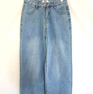 Ehp, womens wide leg, high waisted jeans. Sz Md